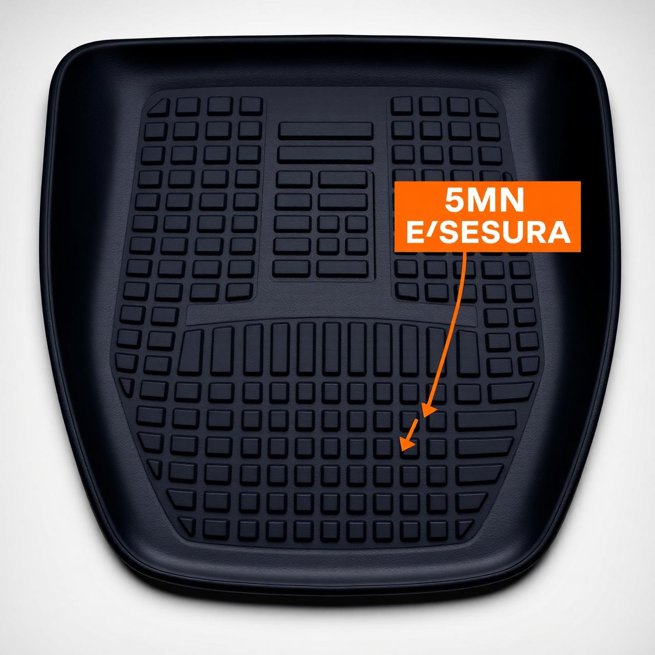 Tecnologia bandeja com bordas elevadas