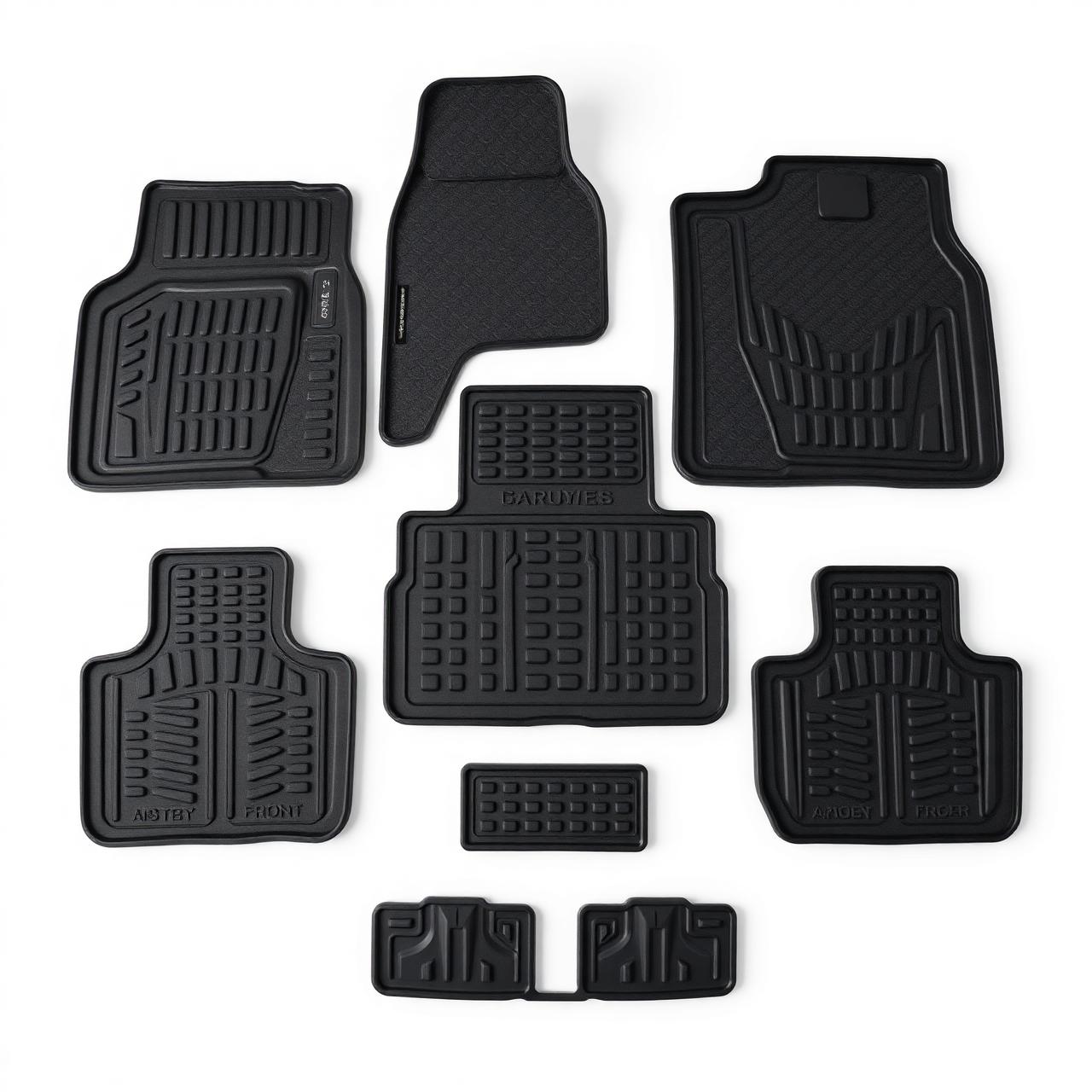Kit completo de tapetes bandeja 3D